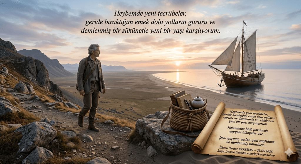 Yeni yaşıma, açılan yeni sayfalara ve demlenmiş umutlara…